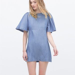 Zara size s denim dress
